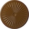 Ekena Millwork Leandros Ceiling Medallion (Fits Canopies up to 5"), 33 1/8"OD x 3 1/2"ID x 1 3/8"P, Smokey Topaz CM33LESTF - alternate 1